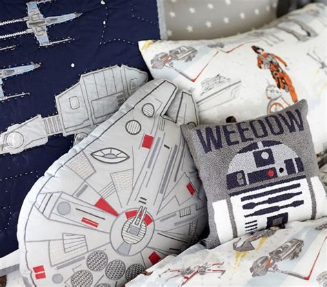 Star Wars Boucle Decorative Pillows Pottery Barn Kids