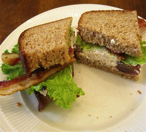 Ratty Gourmet Chicken Salad Bacon Sandwich