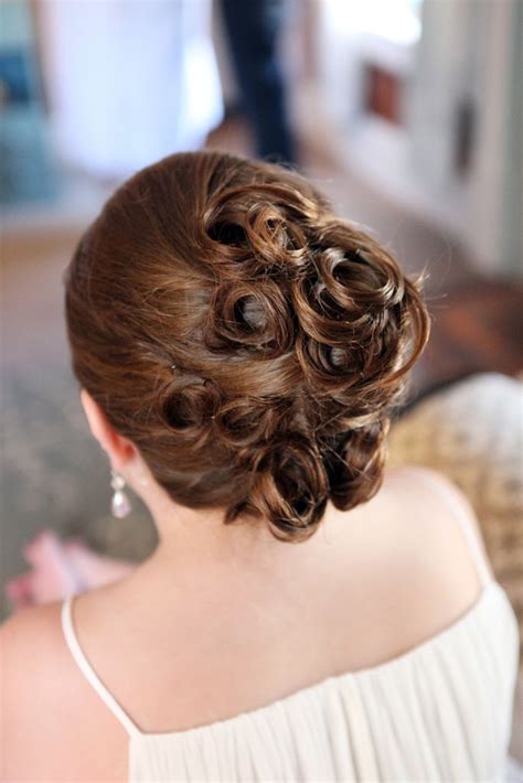 Add a little extra drama with some plants, flowers, or dainty. Pin on Bridal Party Hair Styles