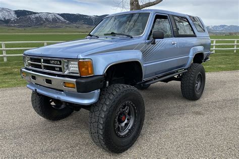 Toyota hasn't released pricing for the 2022 4runner, but that'll likely be announced before it goes the 4runner's steering is lightly weighted and imprecise, and while those traits betray any sense of. 1988 Toyota 4Runner SR5 4x4 5-Speed for sale on BaT ...