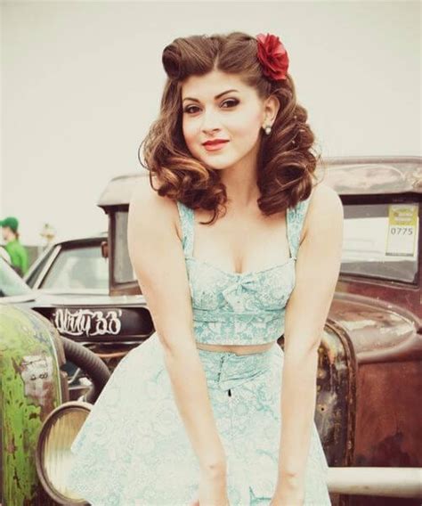 50 Chic Pin Up Hairstyles Trendy In 2022 With Pictures