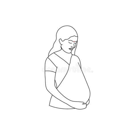 indian pregnant woman stock illustrations 208 indian pregnant woman stock illustrations