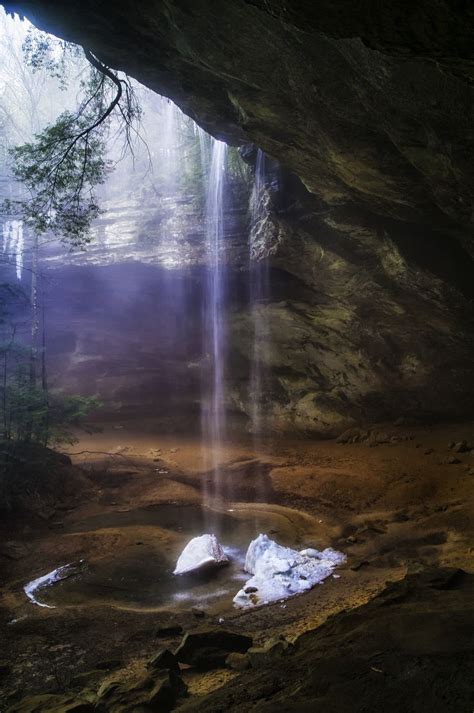 Ash Cave At Hocking Hills State Park Ohio What A