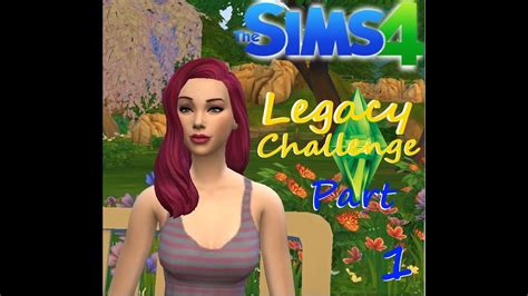 The Sims 4 Legacy Challenge Part 1 Youtube