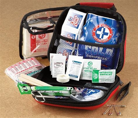 Camping First Aid Kit Diy First Aid Kit And Ready Made Products