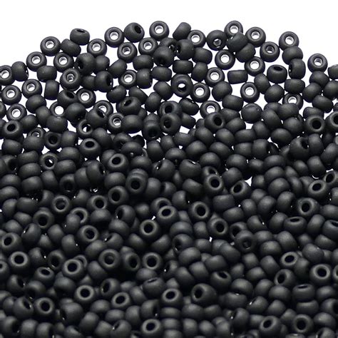 Miyuki Seed Beads 80 Matte Black 10g Beads And Beading Supplies