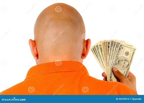 bald gangster armed with baton outdoors at night stock image 19895245