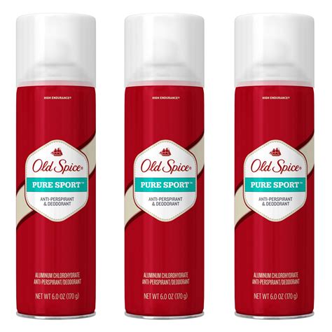 Old Spice Antiperspirant And Deodorant For Men High Endurance Pure