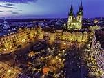 File:Prague cityscape at dusk (8325431303).jpg