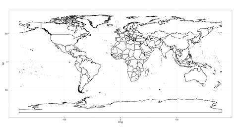 R How To Reduce White Space Margins Of World Map Stack Overflow