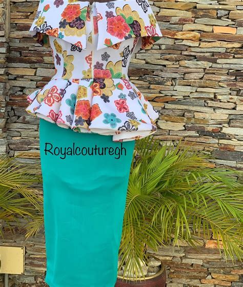 Latest Ankara Skirt And Blouse 20192020 For Africannigeria Wedding