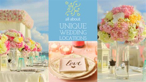 Unique Wedding Locations Points By Card