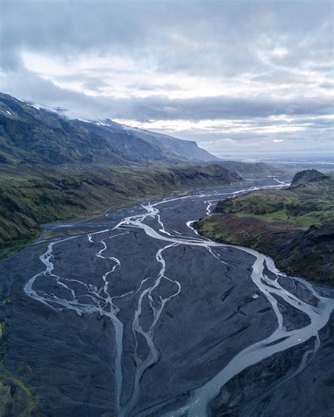Wind Rivers Or When The Icelandic Wind Shows Itself Wild Elements Are