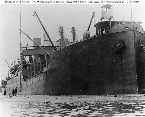 Civilian Ships Westchester American Freighter 1917