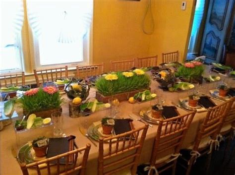 Ideas for acting out the plagues via bible belt balabusta. 10 More Fantastic Passover 2012 Seder Table Decor Ideas To ...