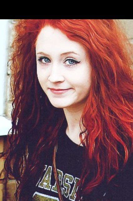 i now know what my hair would look like in red janet devlin redhead strawberry blonde