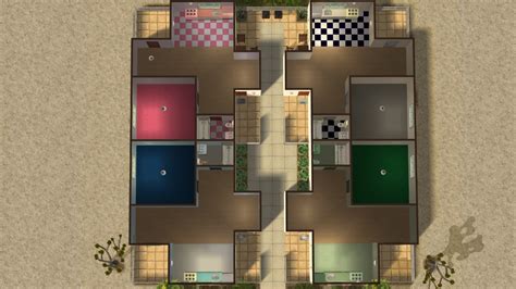 Sims 2 Apartment Life Floor Plans Freebaseball