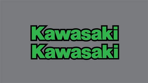 Kawasaki Sticker Decals For Motorcycle And Gear Colors Etsy
