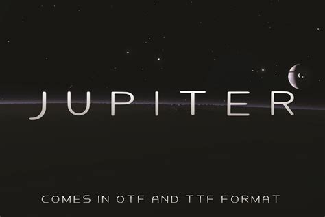 Jupiter Font By Denestudios · Creative Fabrica