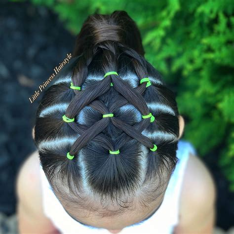 Beautiful Hairstyle With Elastics Inspired By Wilvitas I Invite You
