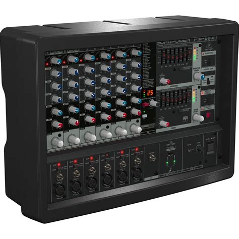 Behringer Pmp560m Europower 6 Channel Powered Mixer 500 Watt Wireless