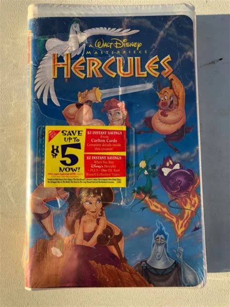 Walt Disney S Hercules Vhs Video Tape Masterpiece Eur Picclick Fr The