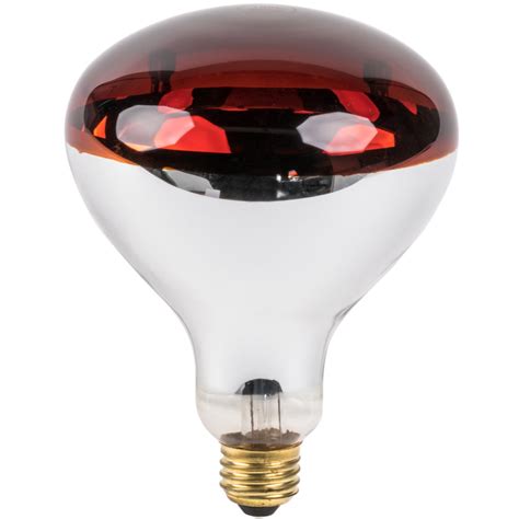 Lavex Janitorial 250 Watt Red Infrared Light Bulb Heat Lamp