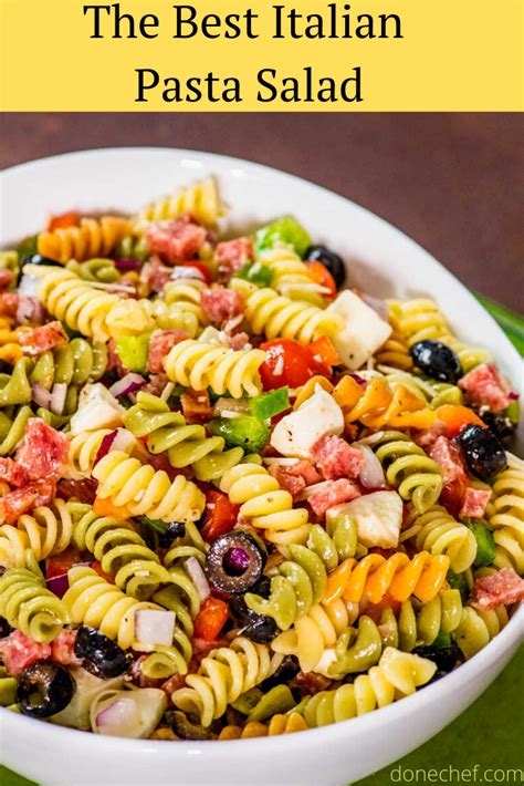 The Best Italian Pasta Salad
