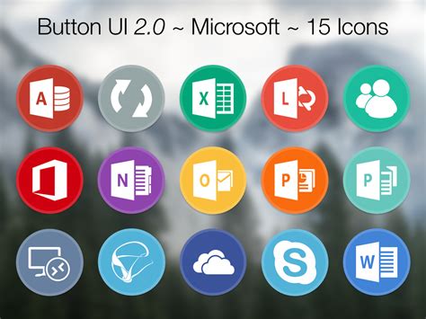 Button Ui 20 Microsoft Office 2016 Extras By Blackvariant On