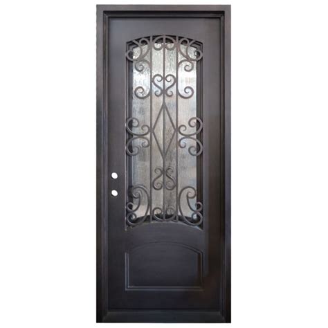 Cortez Wrought Iron Entry Door Right Swing 3080 Seconds And Surplus