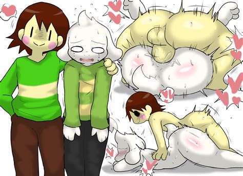 rule 34 2021 anal anal sex anthro anthro penetrated asriel dreemurr balls blush bodily fluids