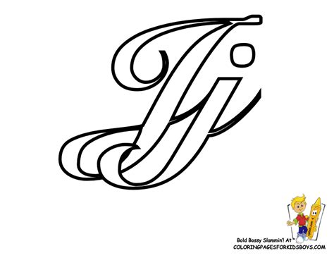 I've come across two versions of writing a capital g and a capital j in cursive. Classic Coloring Pages Alphabet | Cursive | Letters | Free ...