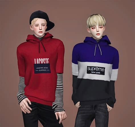 Sims 4 Ccs The Best M Nate Hoodie By Meeyou