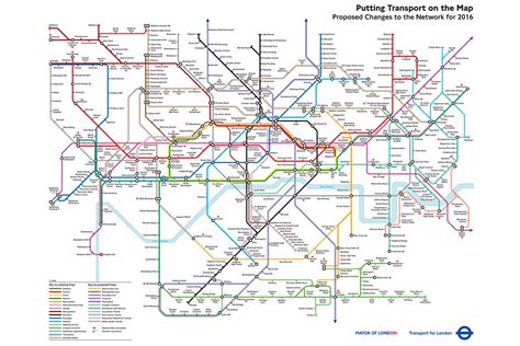 Tube Map From 2004 Shows How The London Underground Might Have Looked