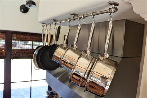 It is easy to hang curtains on our curtain rings. Laundry Room / Butler's Pantry | Kitchen inspirations, Kitchen