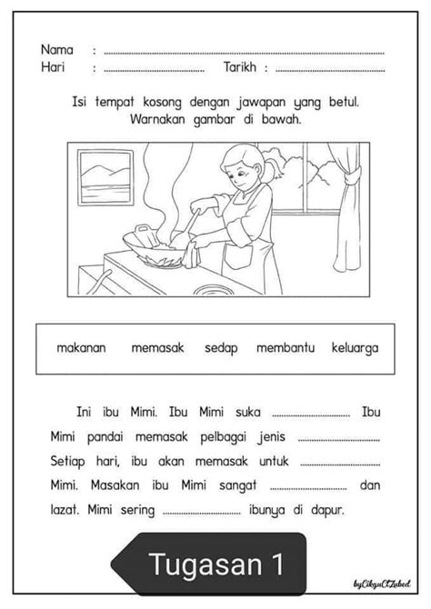 Soalan bahasa iban tahun 2 kssr ujian akhir tahun. Latihan Bahasa Melayu Tahun 1 Pdf