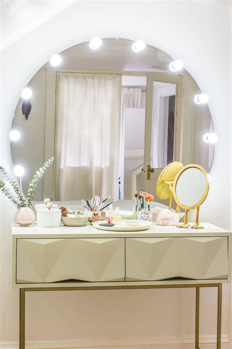 Shop for lighted makeup mirror in makeup mirror. Learn How to Turn a Desk into a Makeup Table with Light-Up ...