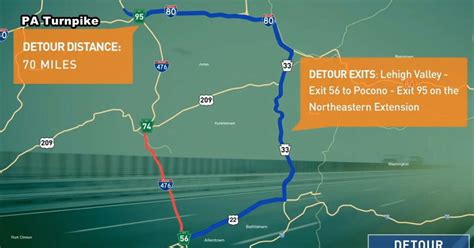 Be Prepared Pa Turnpike Road Closure To Last Through The Weekend
