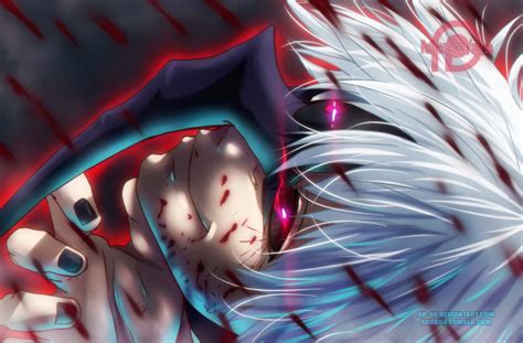 A kakuja (赫者, red one, kakuja) is a kind of ghoul with a transformed kagune that clads the ghoul's body. Tokyo Ghoul: Kaneki Ken Kakuja by AR-UA on DeviantArt
