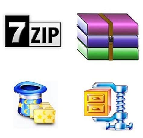 7zip Extract And Compress Software Compatible With Winzip Zip Unzip