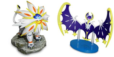 Pré Venda De Pokémon Sun And Moon Com Figures De Solgaleo E Lunala Na