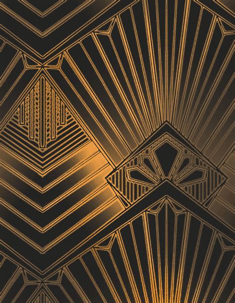 Tapety We Wzory Art Deco Zrobi Wrażenie Design I Wnętrze