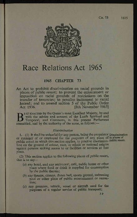 Companies act 1965 section 69lpdf. Race Relations Act 1965