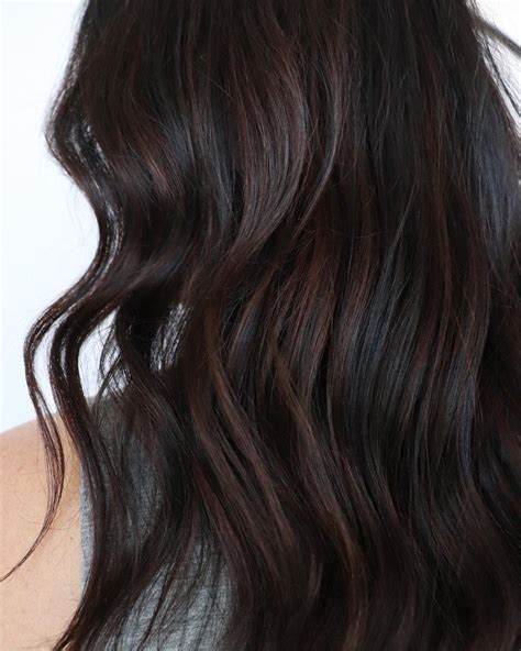 Brunette Chocolate Brown Espresso Hair Color Black Hair Balayage Dark Brunette Hair