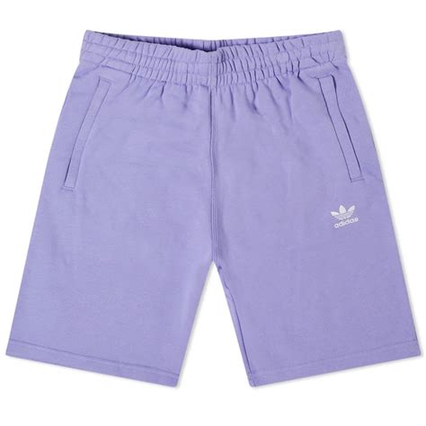 Adidas Essential Short Light Purple End Us