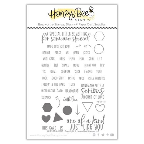 Honey Bee One Of A Kind Stamp Set