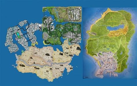 Gta 6 Map How Different Will It Be From Gta 5s Map