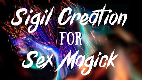 How To Create A Basic Sigil For Sex Magick Youtube