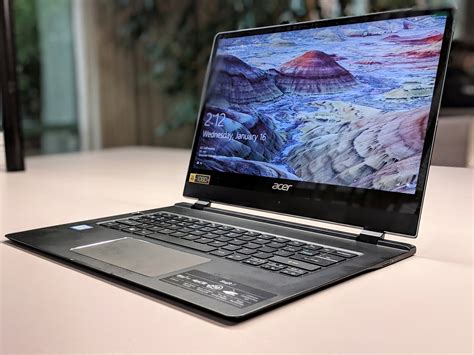 Acer Swift 7 2018 Review This Spectacularly Thin And Light Pc Is A