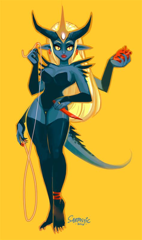 Colour Pallette Monster Girl By Sabtastic On Newgrounds